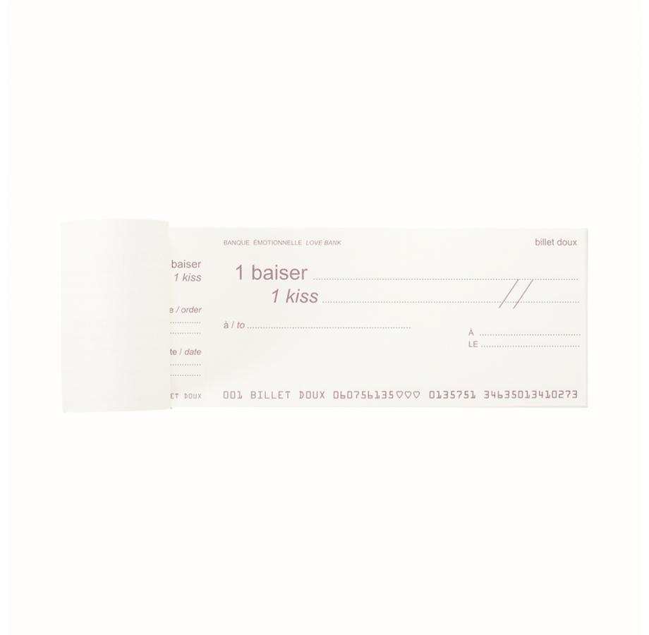 Atelier Stephanie Radenac Papeterie Love checks, le chéquier de billets doux par Stéphanie Radenac Atelier Stephanie Radenac Papeterie Love checks, le chéquier de billets doux par Stéphanie Radenac