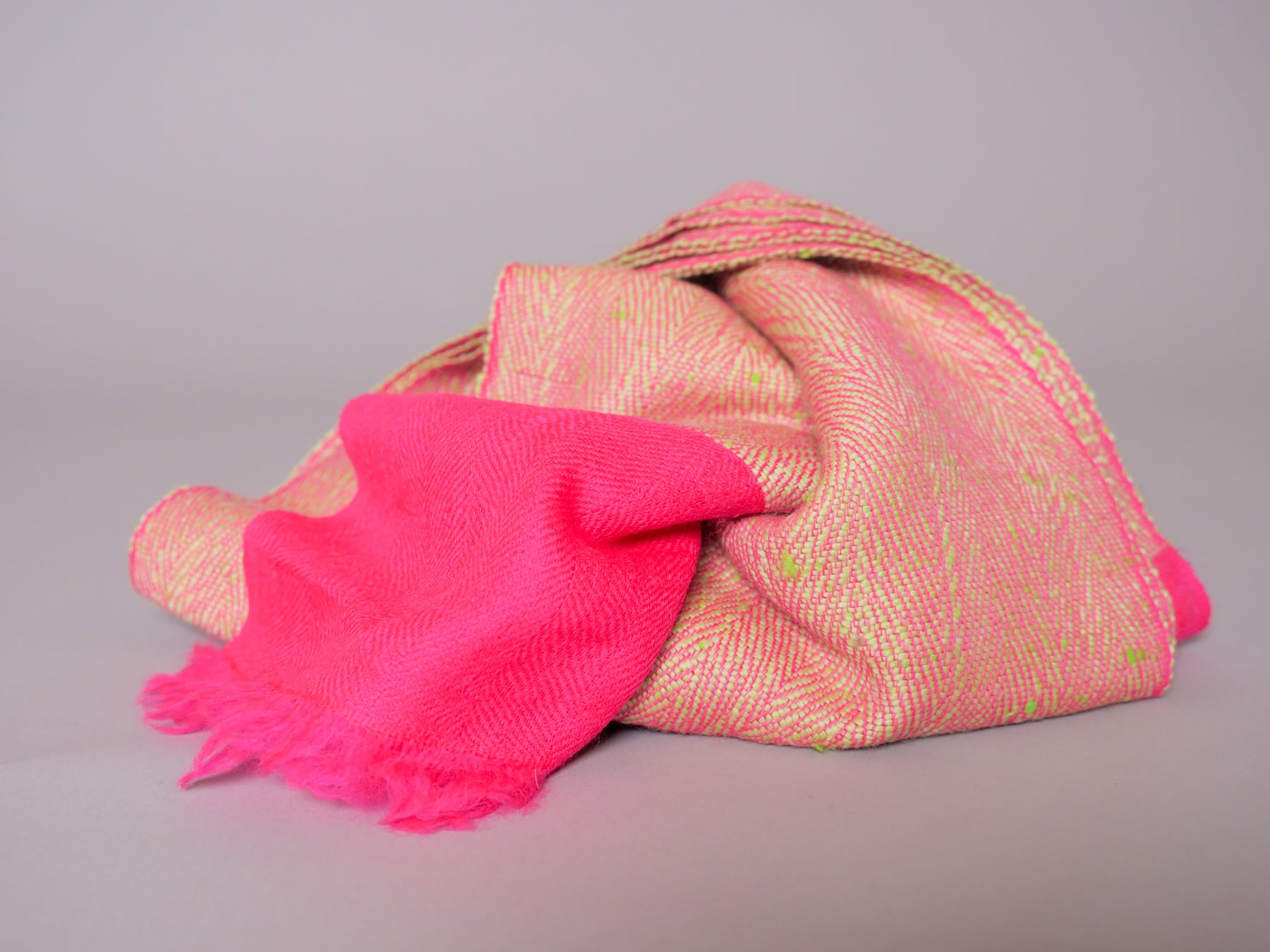 Echarpe en laine de cachemir et yak 