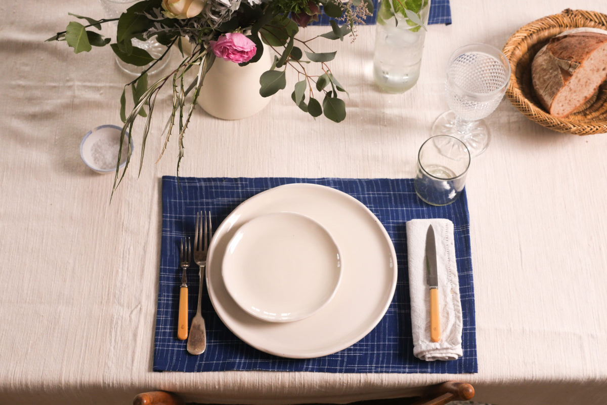Set de table Graphic Dan Fani Bleu Image secondaire du produit