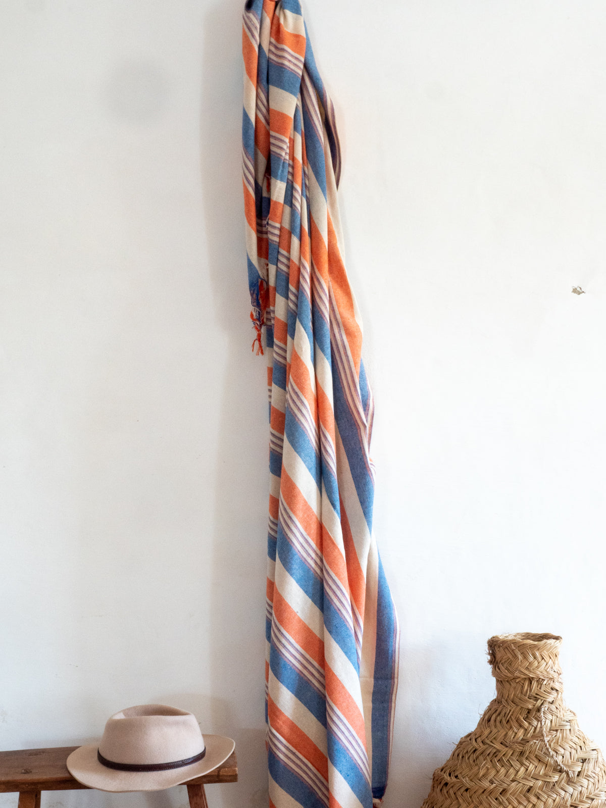 Drap en coton tissé main Image principale du produit