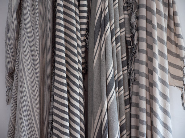 Drap en coton tissé main, khadi.