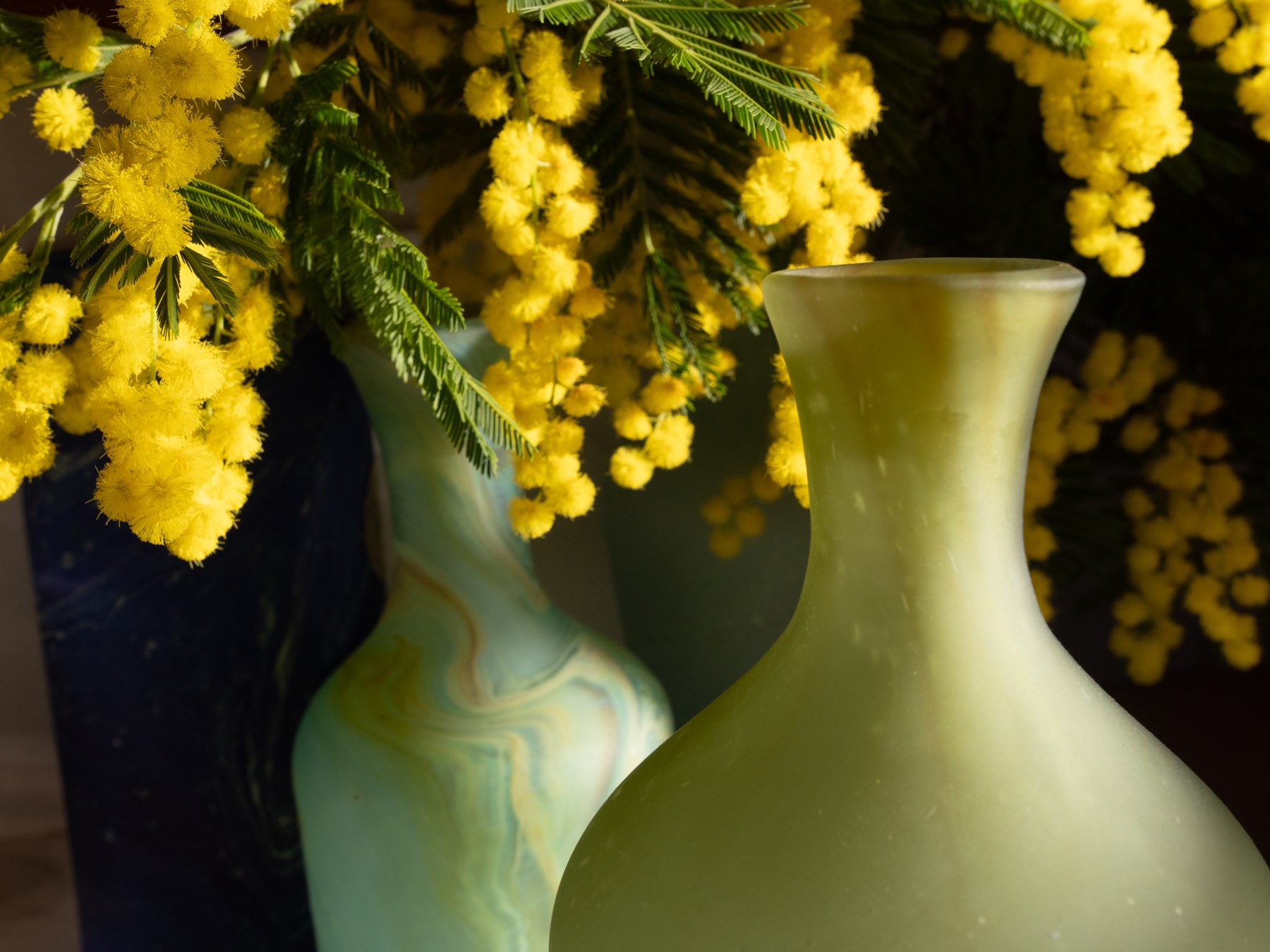 Vase en verre phénicien, soufflé à la main, No.2 Image secondaire du produit