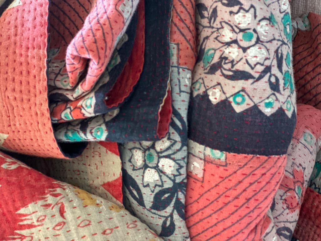 Kantha detail.