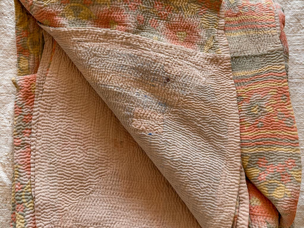 Pastel vintage Kantha