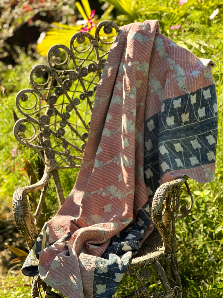Kantha in the garden