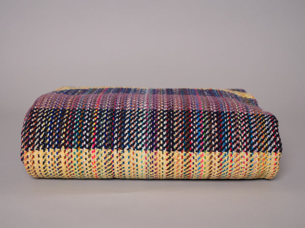 Plaid khadi en laine recyclé