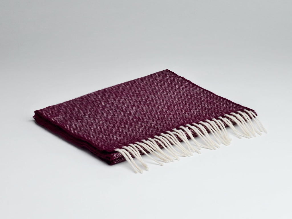 Mulberry echarpe en laine d'agneau