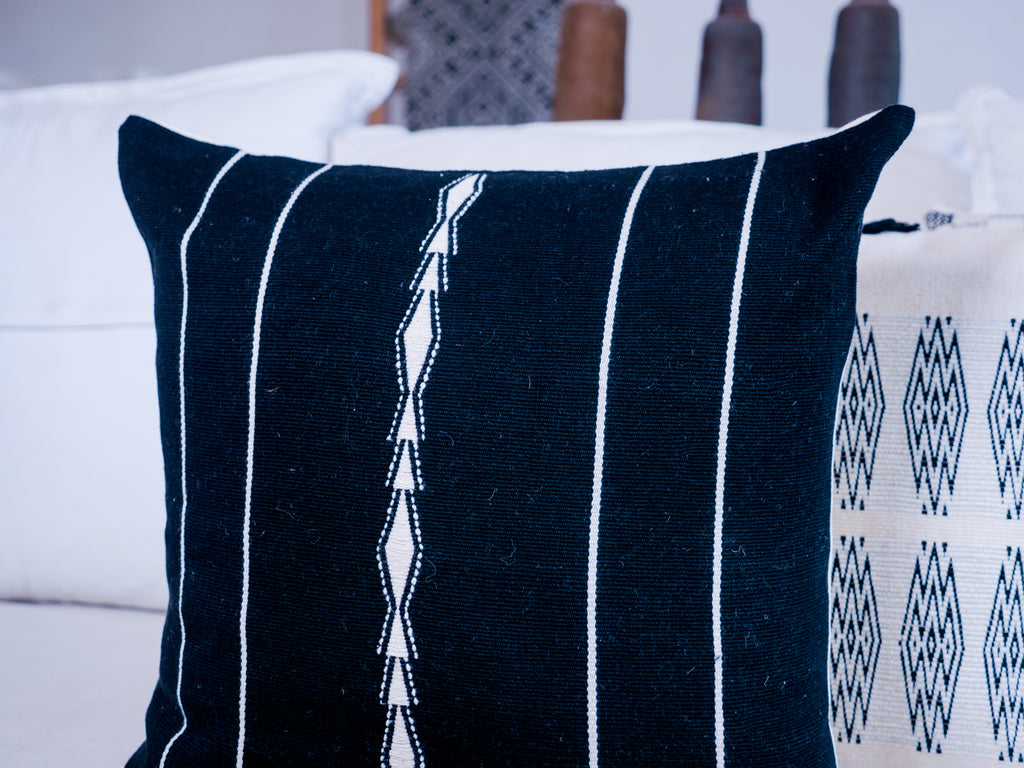 Naga Tribal Coussin Tissé Main