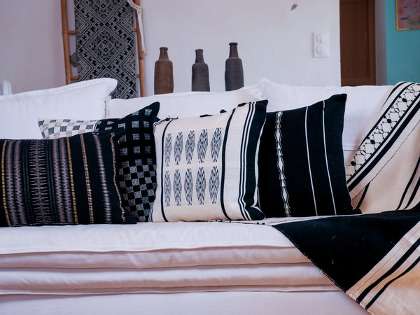 Coussin Naga Tissé Main