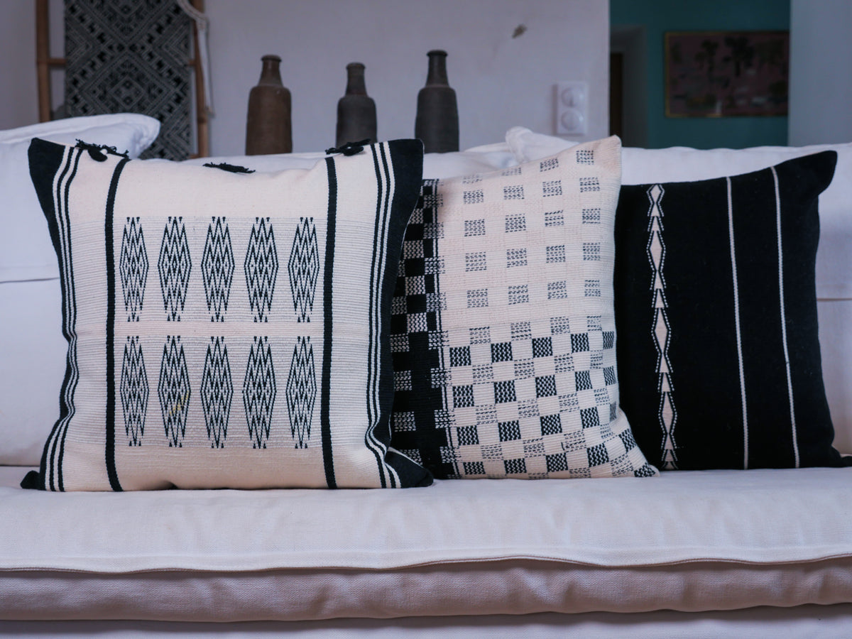 Coussin Naga Tissé Main