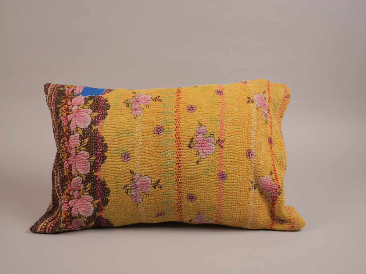 Kantha hausse de coussin