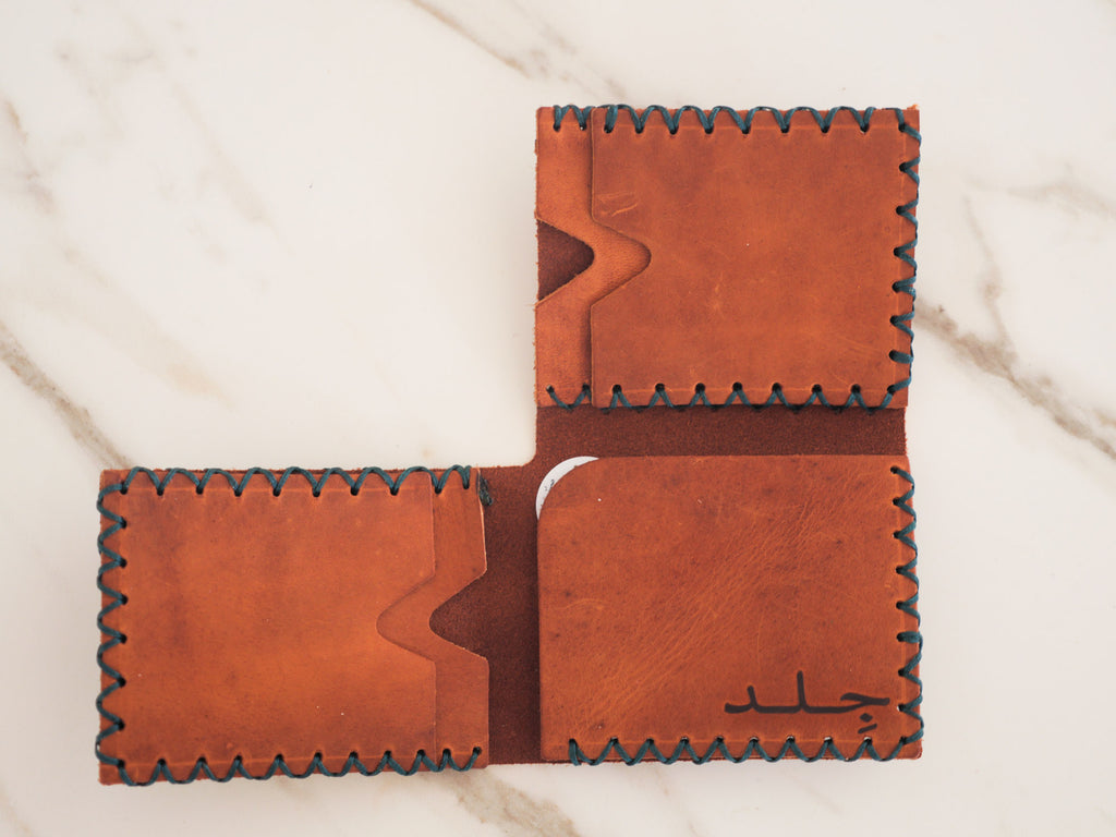 Jelld portefeuille en cuir