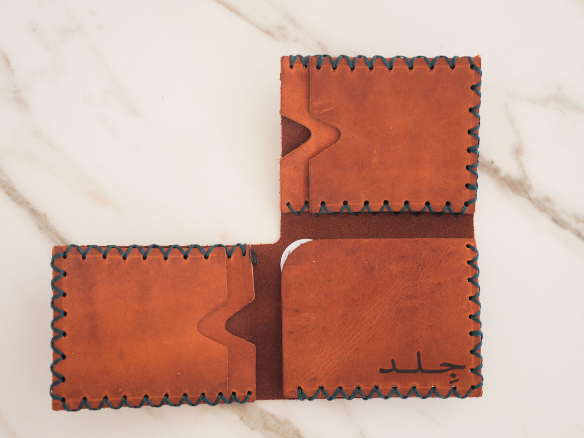 Jelld portefeuille en cuir