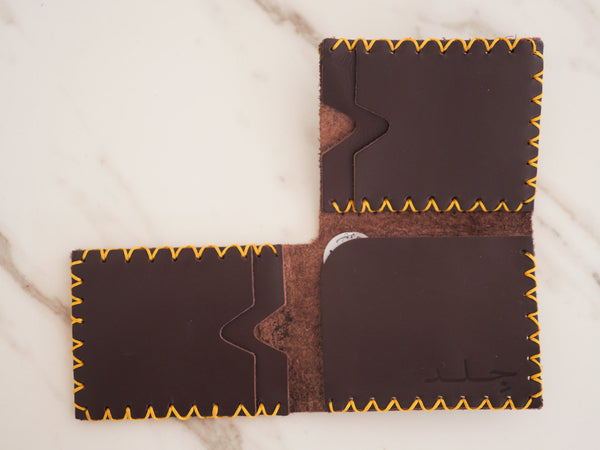 Portefeuille en cuir Jelld