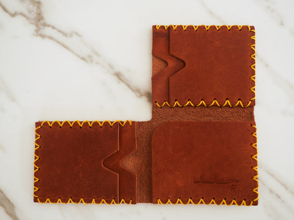 Portefeuille en cuir Jelld