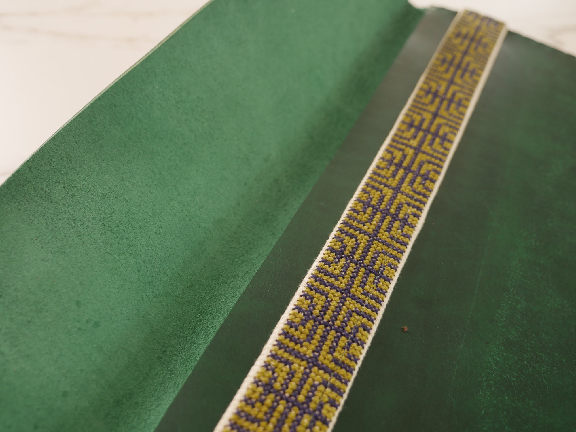  Housse d'ordinateur ou porte documents en cuir de vachette fait main prés de Hebron.