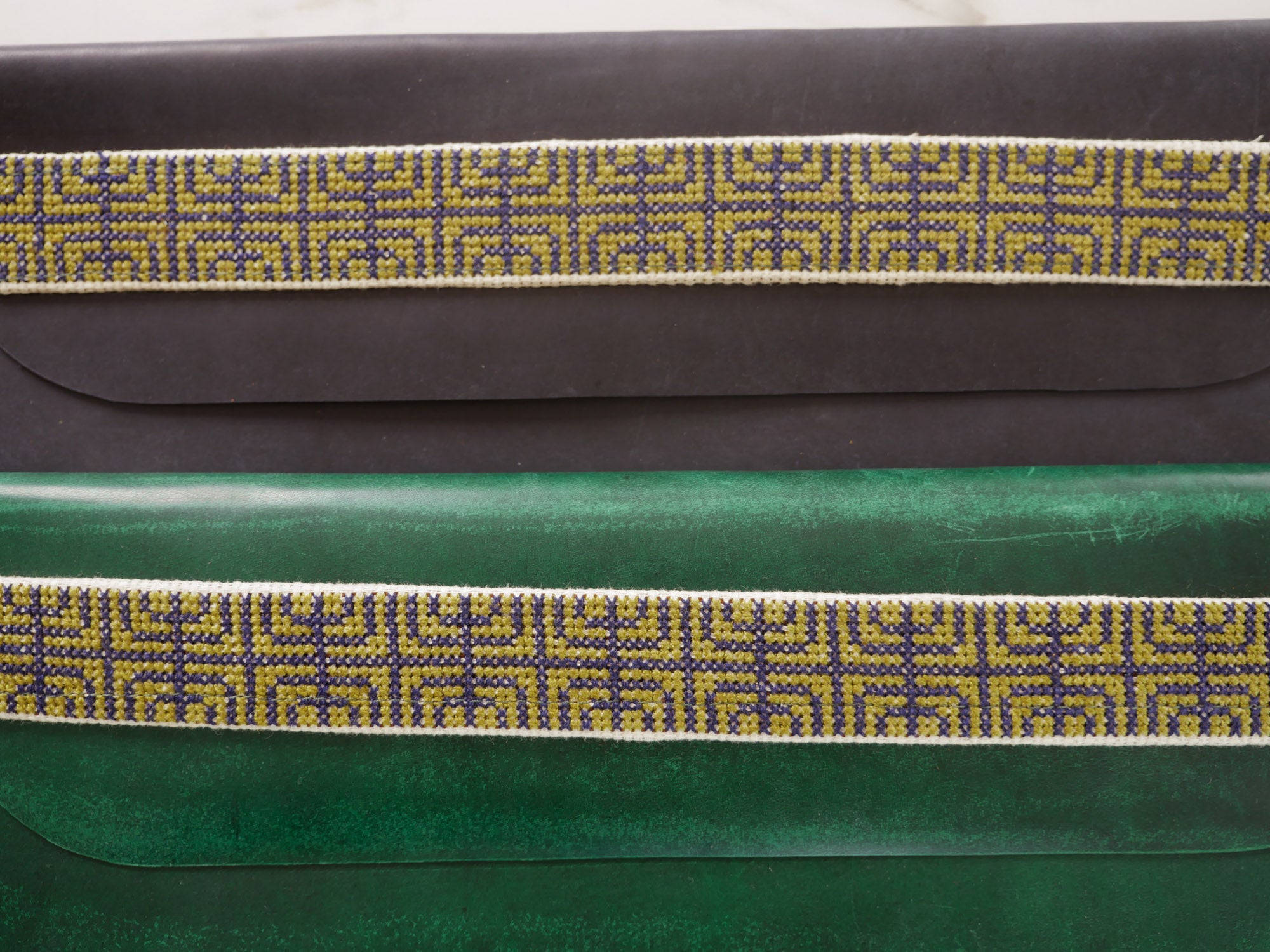  Housse d'ordinateur ou porte documents en cuir de vachette fait main prés de Hebron.