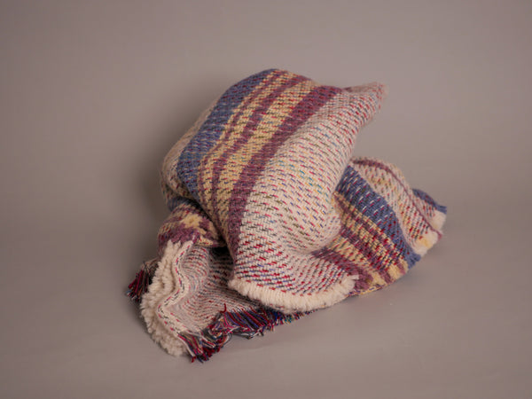 Plaid "Tweed" en laine recyclé, No.5