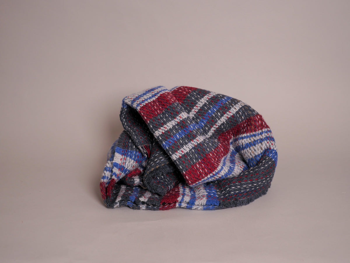 Plaid "Tweed" en laine recyclé, No.3