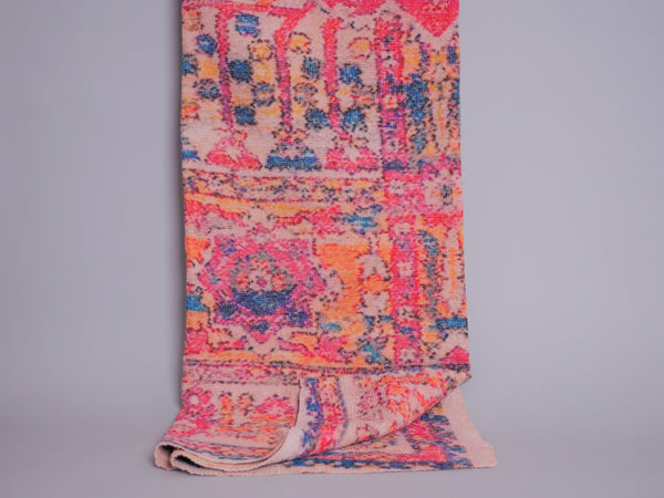 Kantha brodé main imprimé 