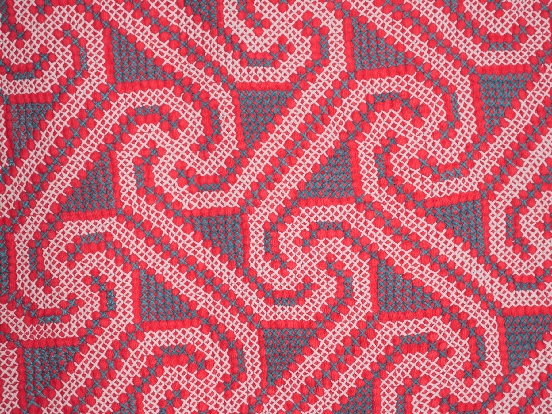 Couverture brodé main, Bangladesh, Inde
