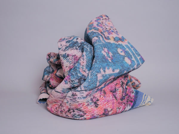 Kantha Vintage imprimé tapis.