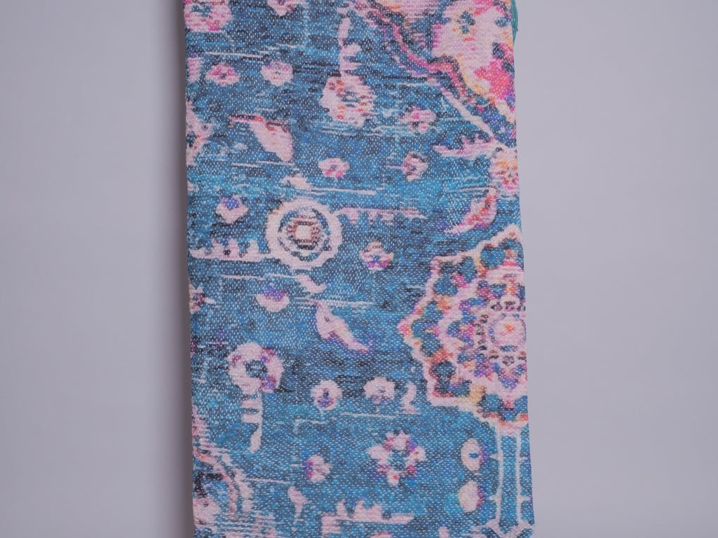 Vintage Kantha brodé main imprimé tapestry. 