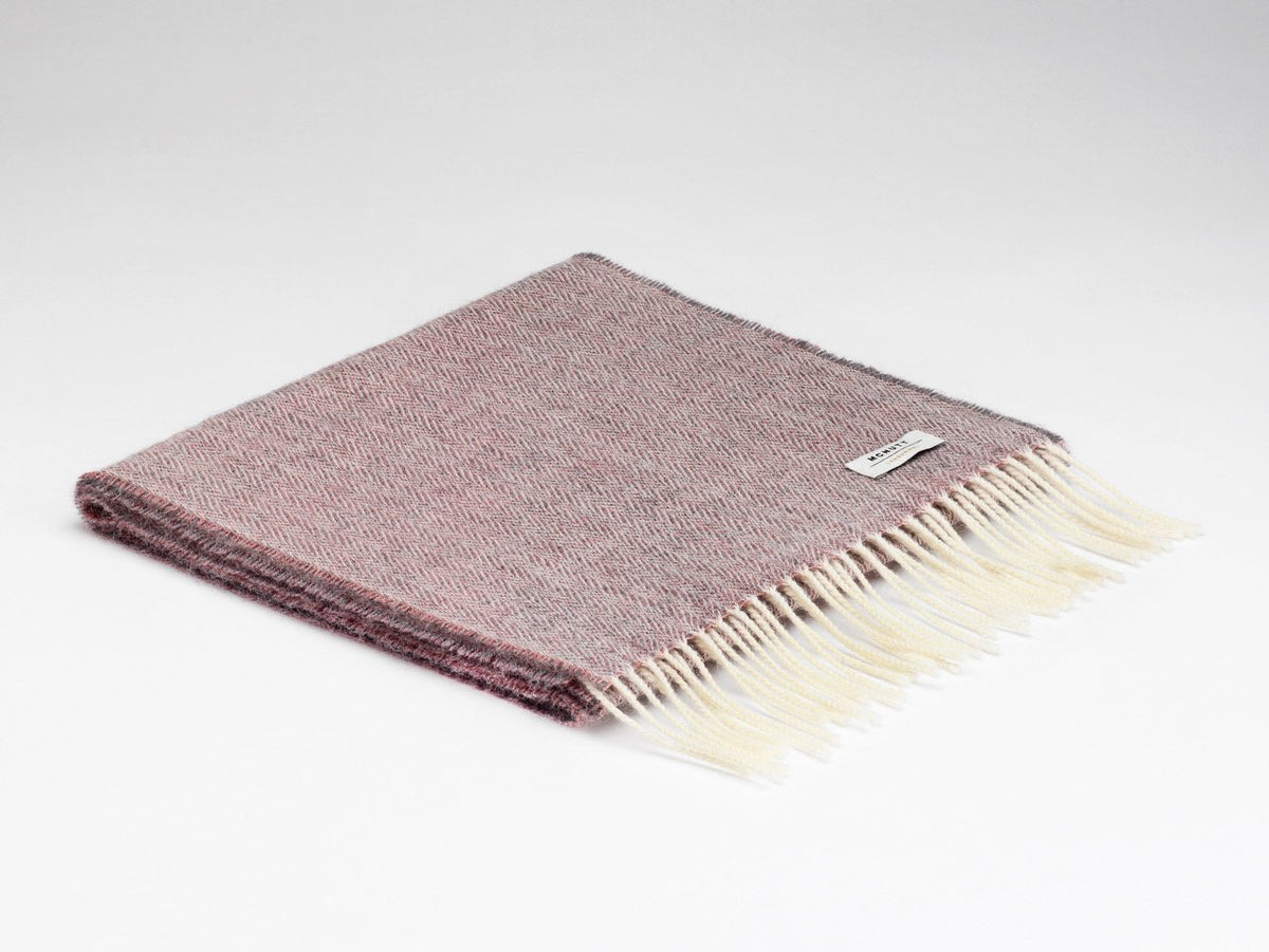 Echarpe 100% Laine d'agneau Lilac Image principale du produit