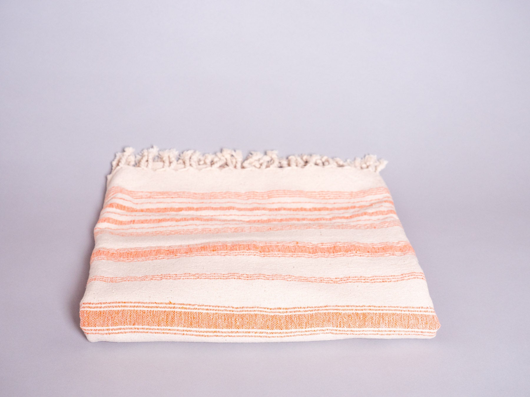 Khadi serviette en coton, tissé main