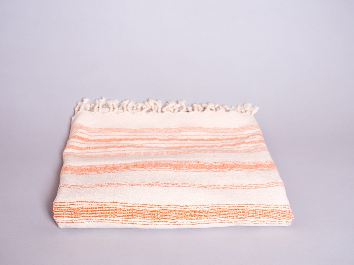 Khadi serviette en coton, tissé main