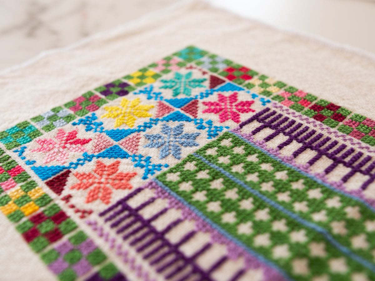 Tatreez, broderie traditionnelle Palestinienne