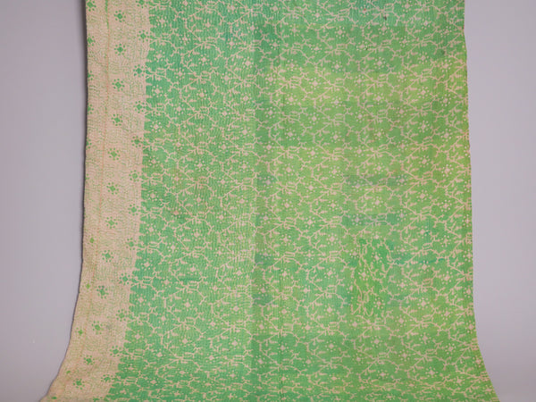 Spring grass kantha