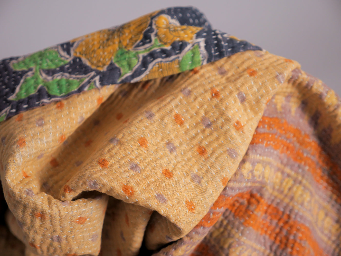 californian poppy kantha