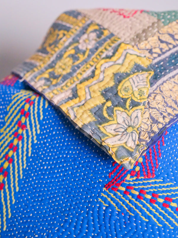 Vintage Kantha Couvre Lit
