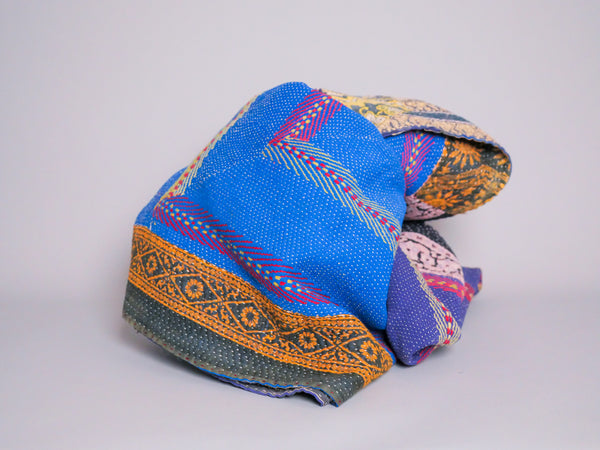 Vintage Kantha Couvre Lit