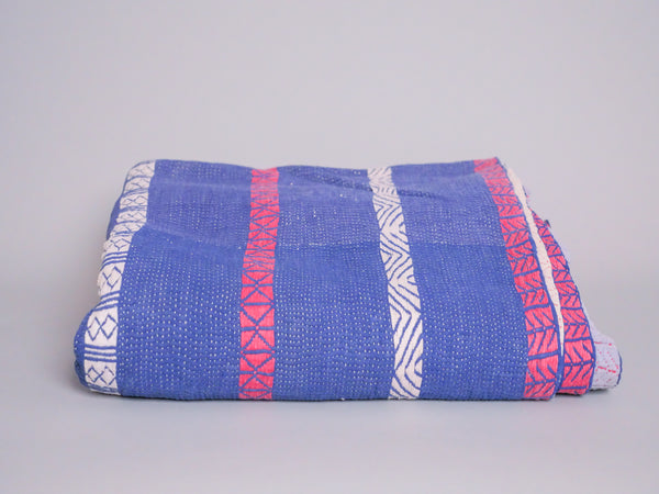 Vintage Kantha Brodé Main