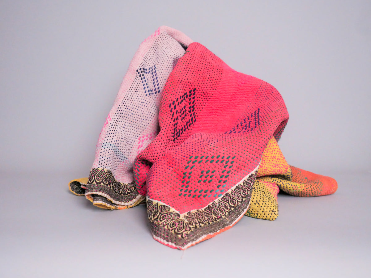 Vintage Kantha Jaipur Diamond