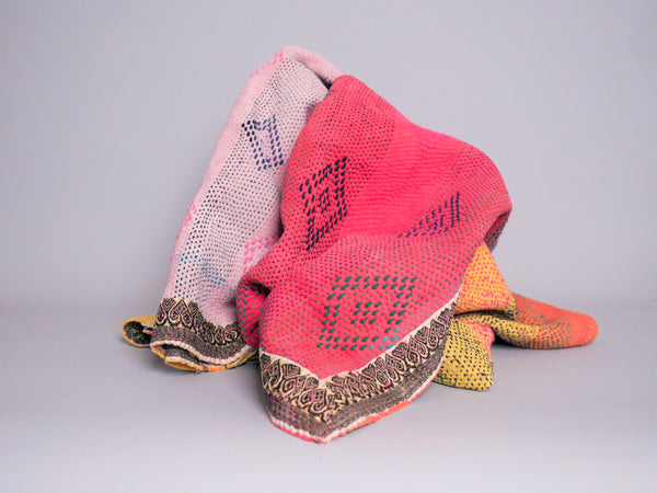 Vintage Kantha Jaipur Diamond