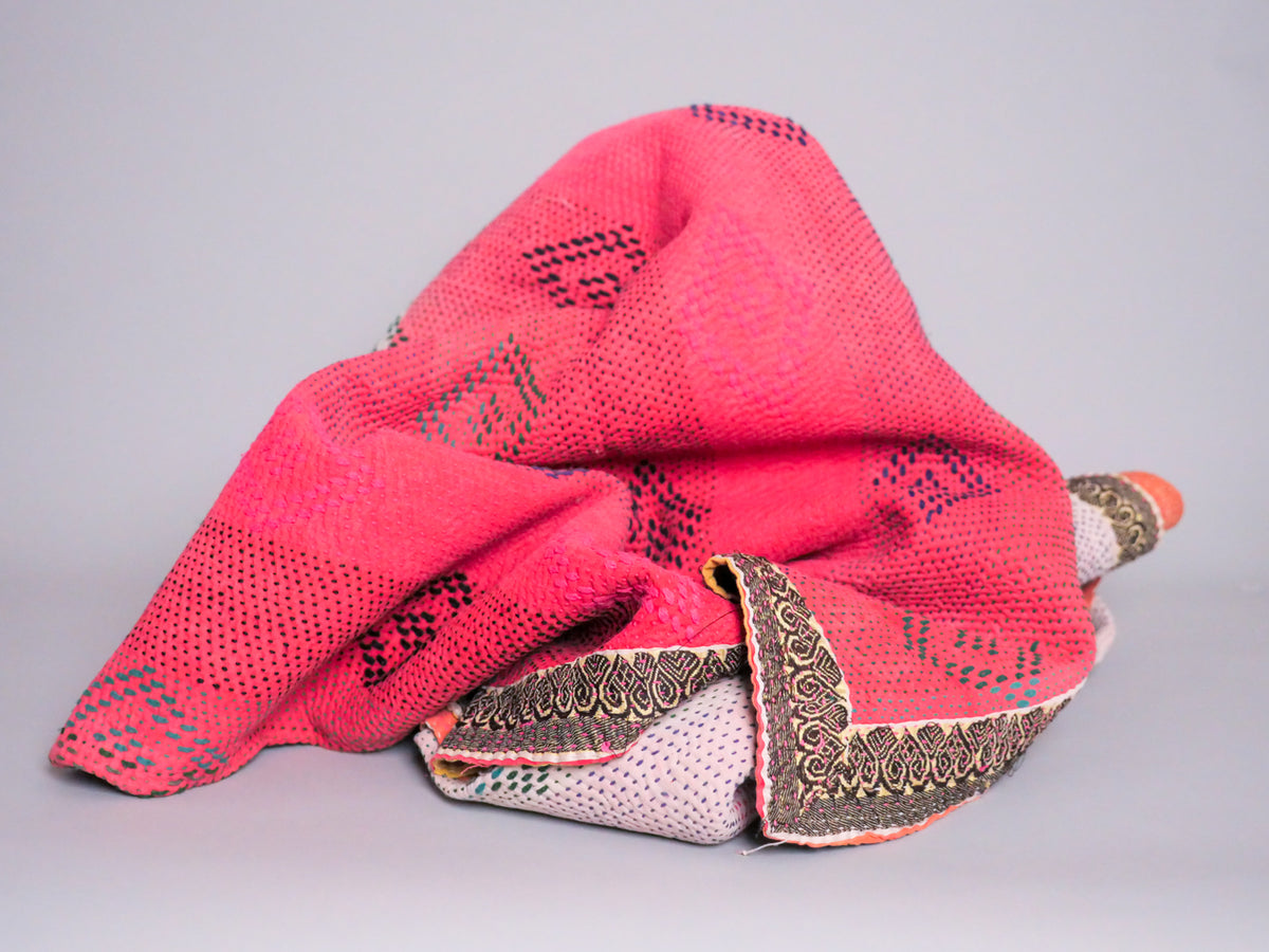 Vintage Kantha Jaipur Diamond