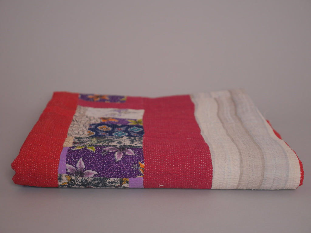 Vintage kantha patchwork