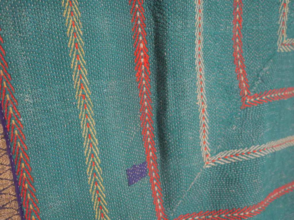 Vintage Kantha "Suns" Verso