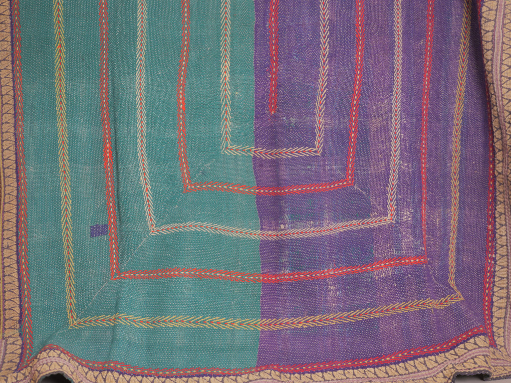 Vintage Kantha "Suns" Verso