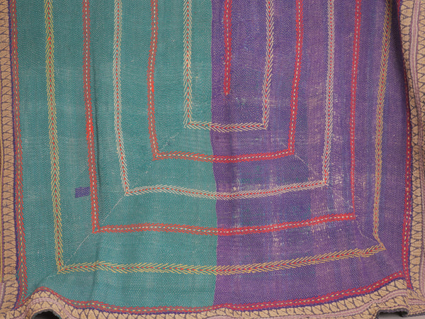 Vintage Kantha "Suns" Verso