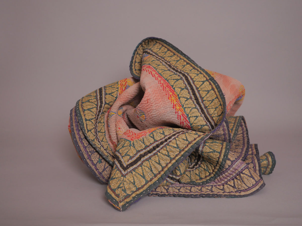 Vintage Kantha "Suns"