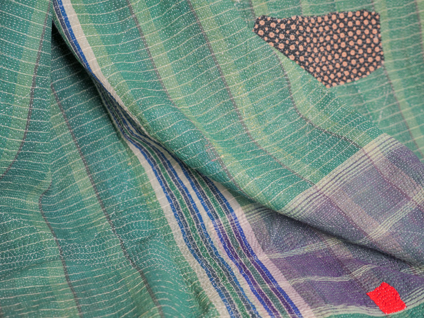 Punk paisley kantha