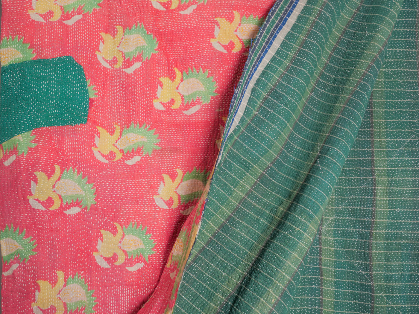 Punk paisley kantha