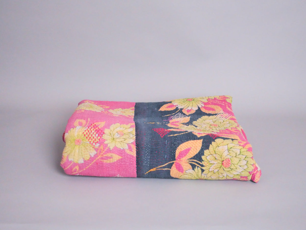 Vintage Kantha Couvre Lit Image principale du produit