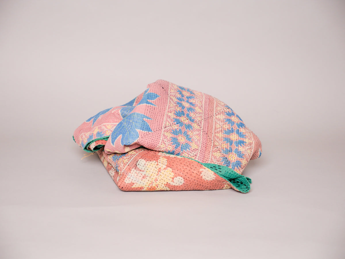 Vintage Kantha couvre lit