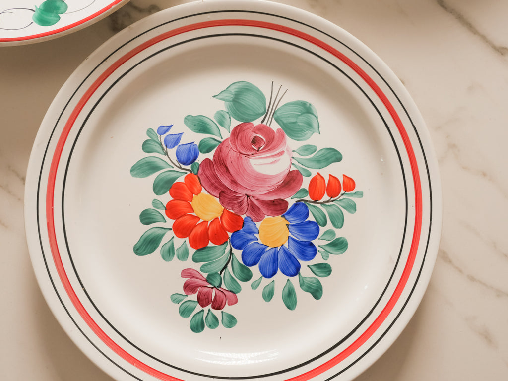 Assiette Hongroise peint à la main