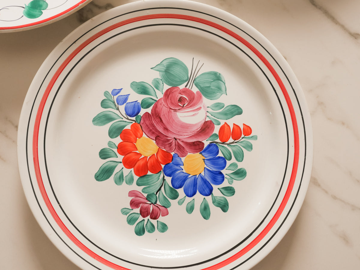 Assiette Hongroise peint à la main